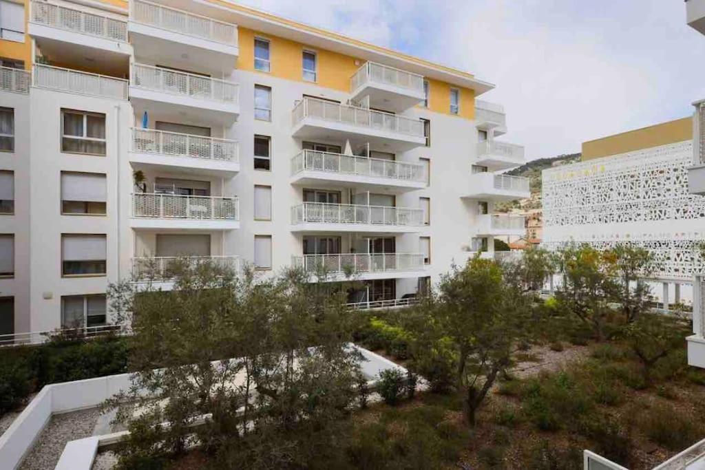 Logement Moderne Luxueux Parking Ac Cote De La Mer Niza Exterior foto