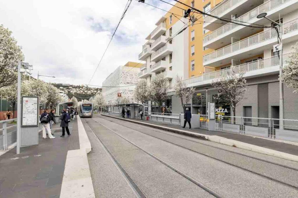 Logement Moderne Luxueux Parking Ac Cote De La Mer Niza Exterior foto