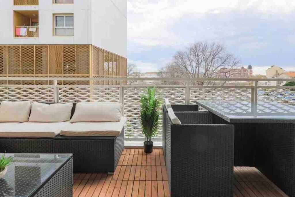 Logement Moderne Luxueux Parking Ac Cote De La Mer Niza Exterior foto