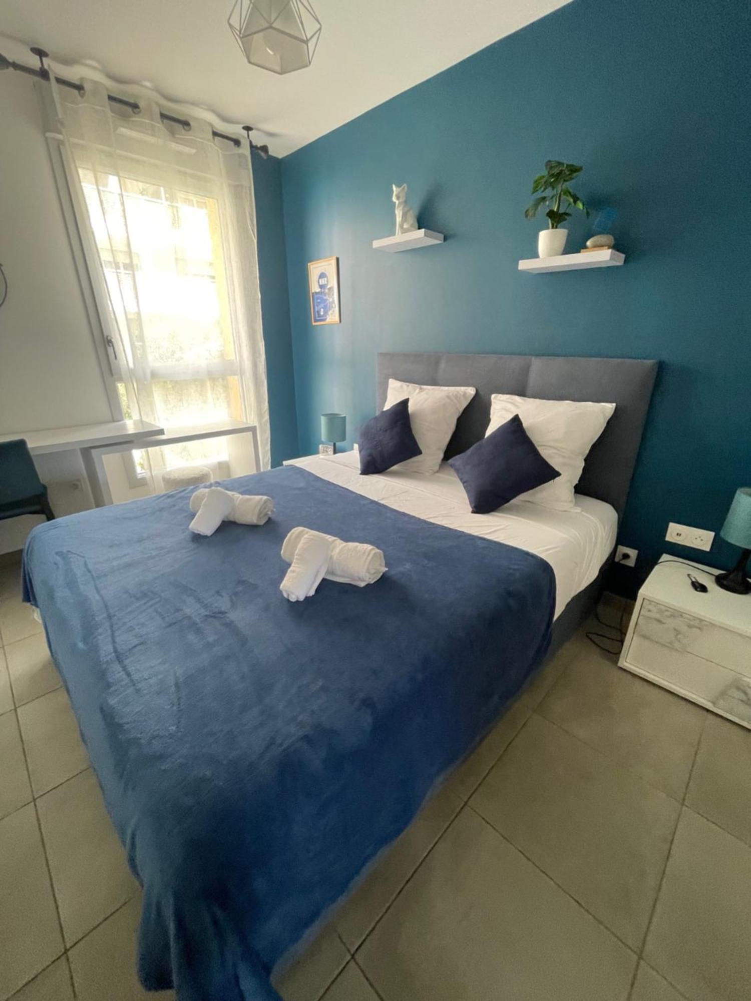 Logement Moderne Luxueux Parking Ac Cote De La Mer Niza Exterior foto