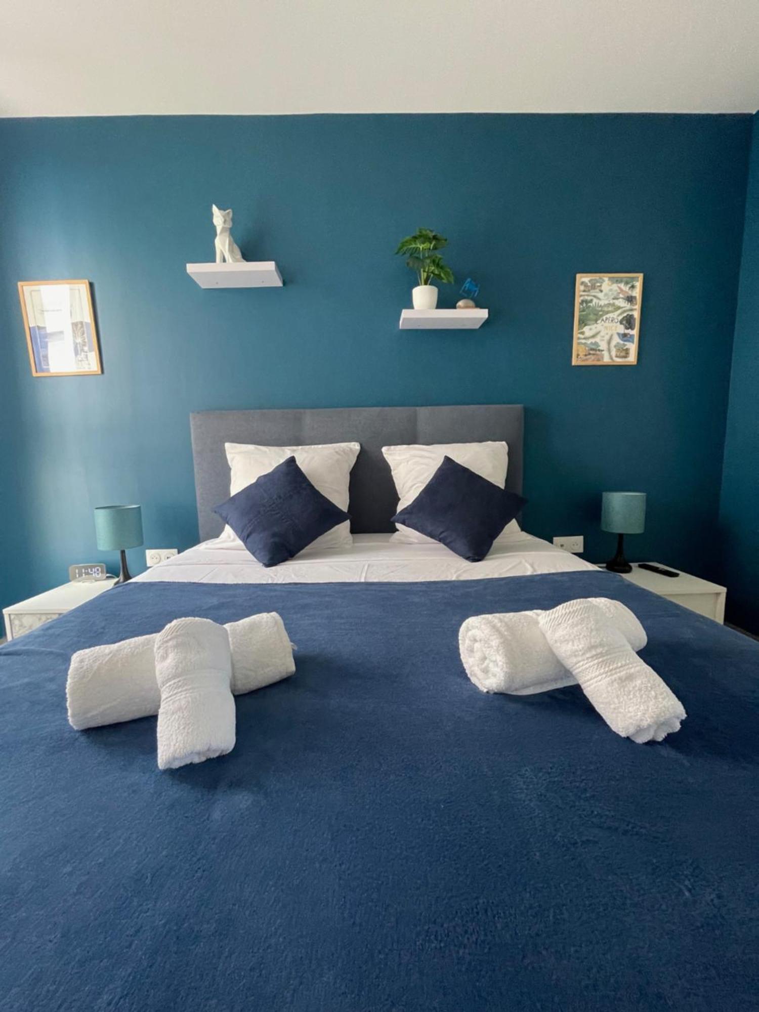 Logement Moderne Luxueux Parking Ac Cote De La Mer Niza Exterior foto